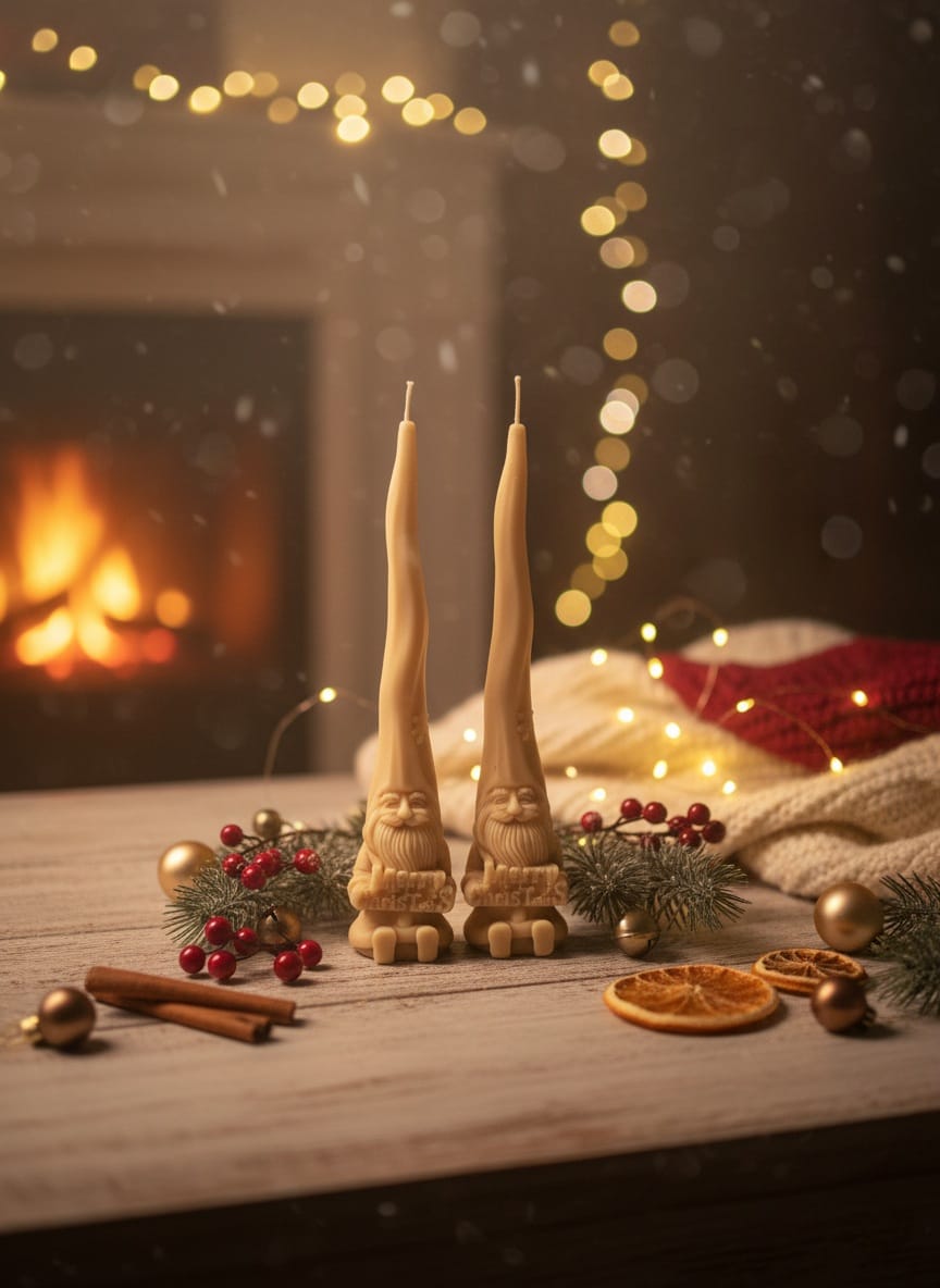 Duo Sojawas Kabouters in Honingkleur