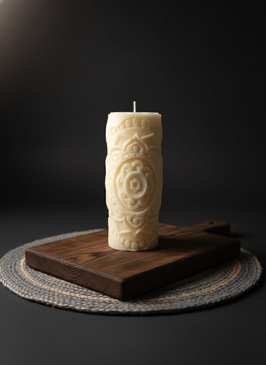 Decoratieve Sojakaars met Etnisch Patroon