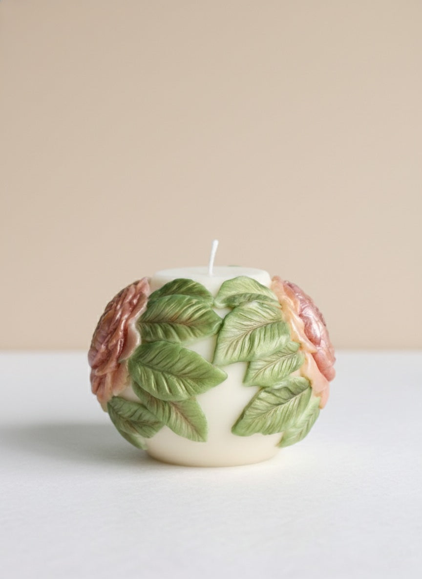 Sojawas Kaars "Bloemig Accent