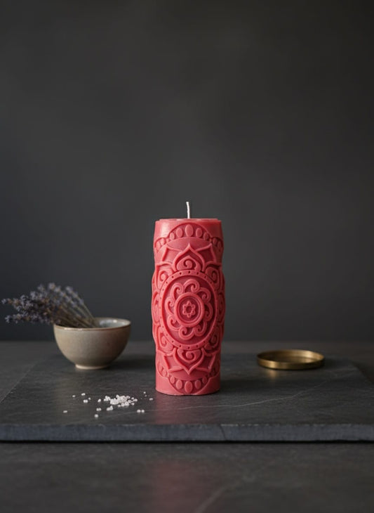 Decoratieve Sojakaars met Etnisch Patroon