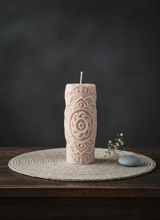 Decoratieve Sojakaars met Etnisch Patroon