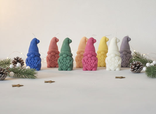 Set Charmante Kabouterkaarsen