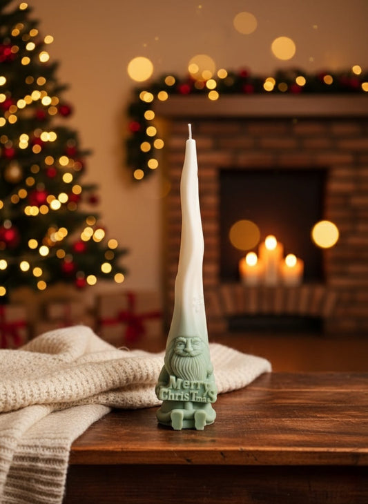 Kerstsojakaars – Charmante Kabouter met Lange Muts