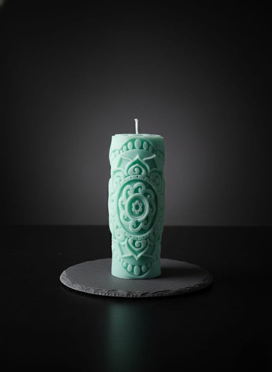 Decoratieve Sojakaars met Etnisch Patroon