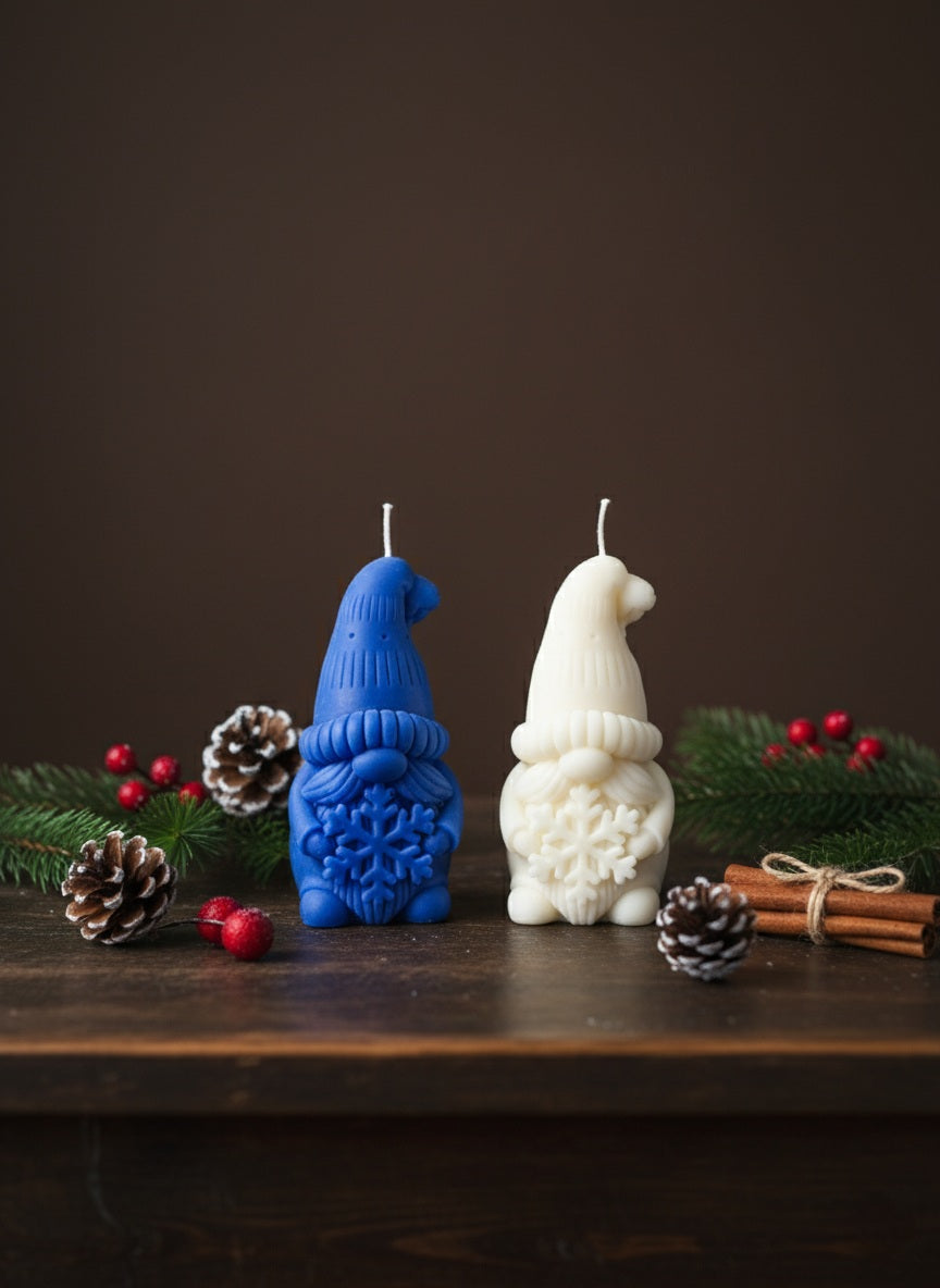 Set Charmante Kabouterkaarsen