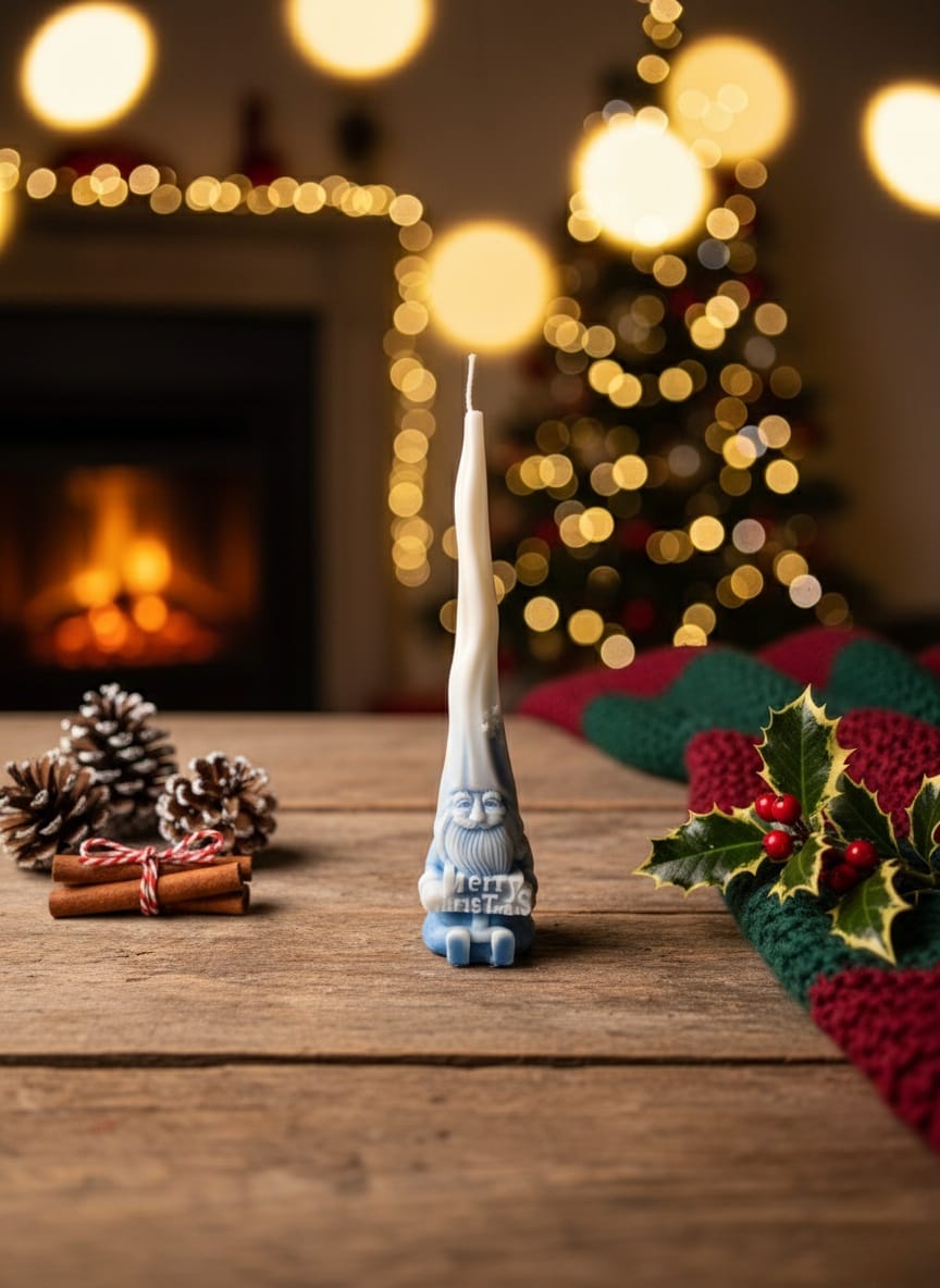 Charmante Kabouter met Lange Muts – Een Sprookjesachtig Accent