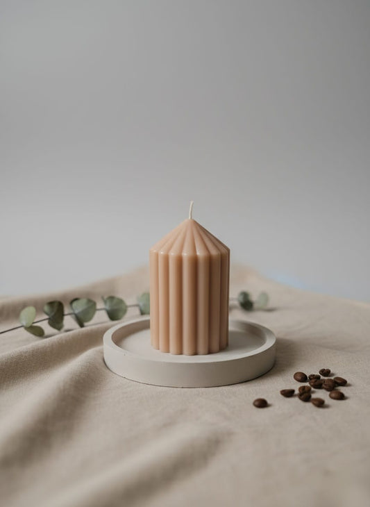 Kleine Kaars – Beige Accent