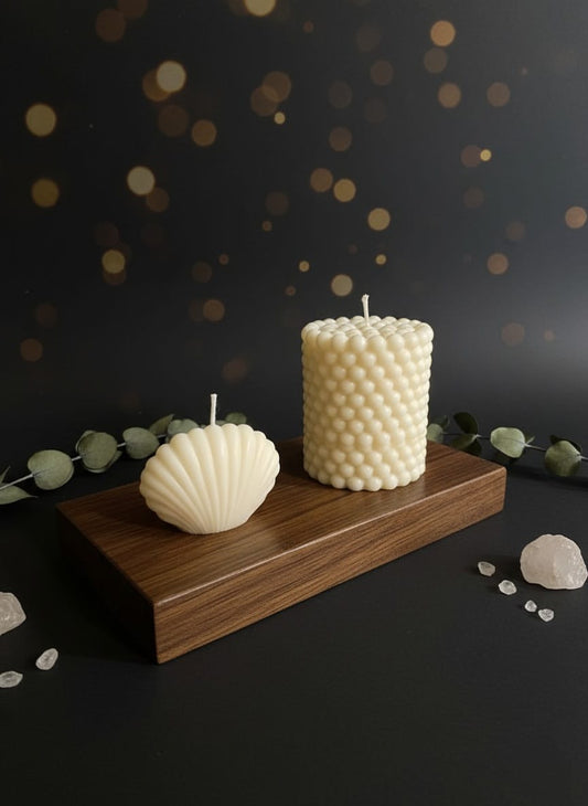 Bubbelkaars en Schelp – Charmante Vormen Set